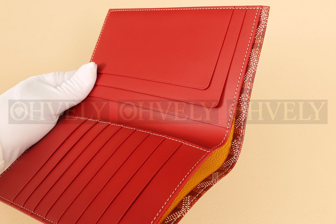 GOYARD 고야드 리슐리외 롱 카드 홀더 레드 상품 썸네일