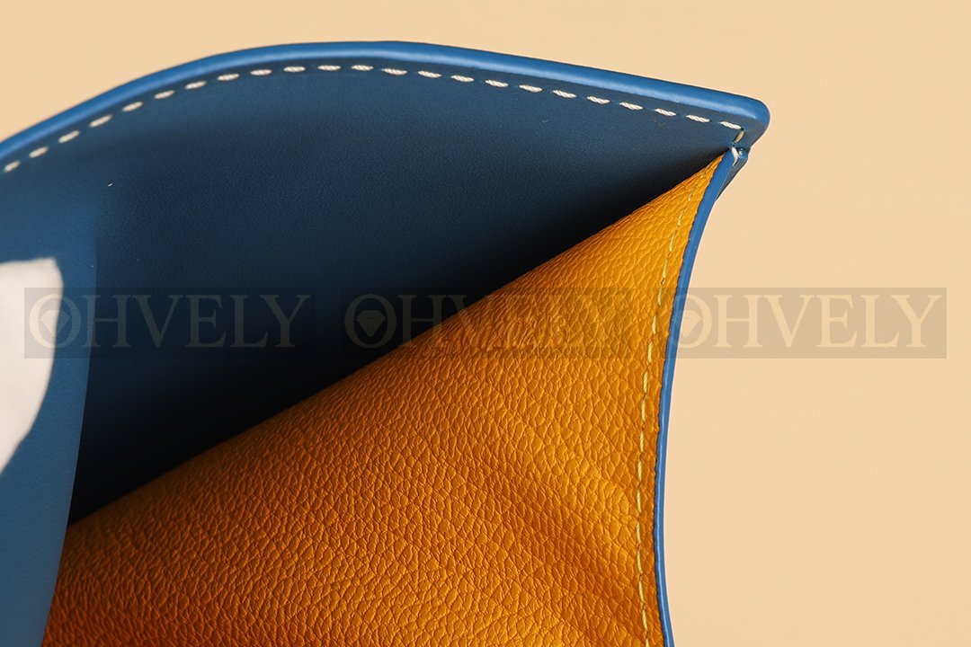GOYARD 고야드 빅투아르 컴팩트 월렛 블루 상품 썸네일