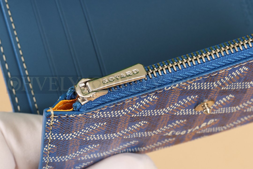 GOYARD 고야드 빅투아르 컴팩트 월렛 블루 상품 썸네일