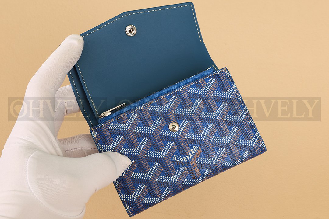 GOYARD 고야드 빅투아르 컴팩트 월렛 블루 상품 썸네일