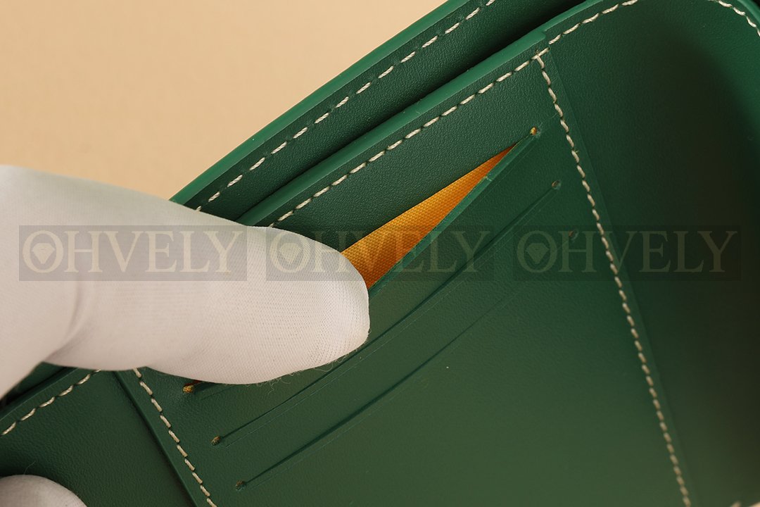 GOYARD 고야드 빅투아르 컴팩트 월렛 그린 상품 썸네일