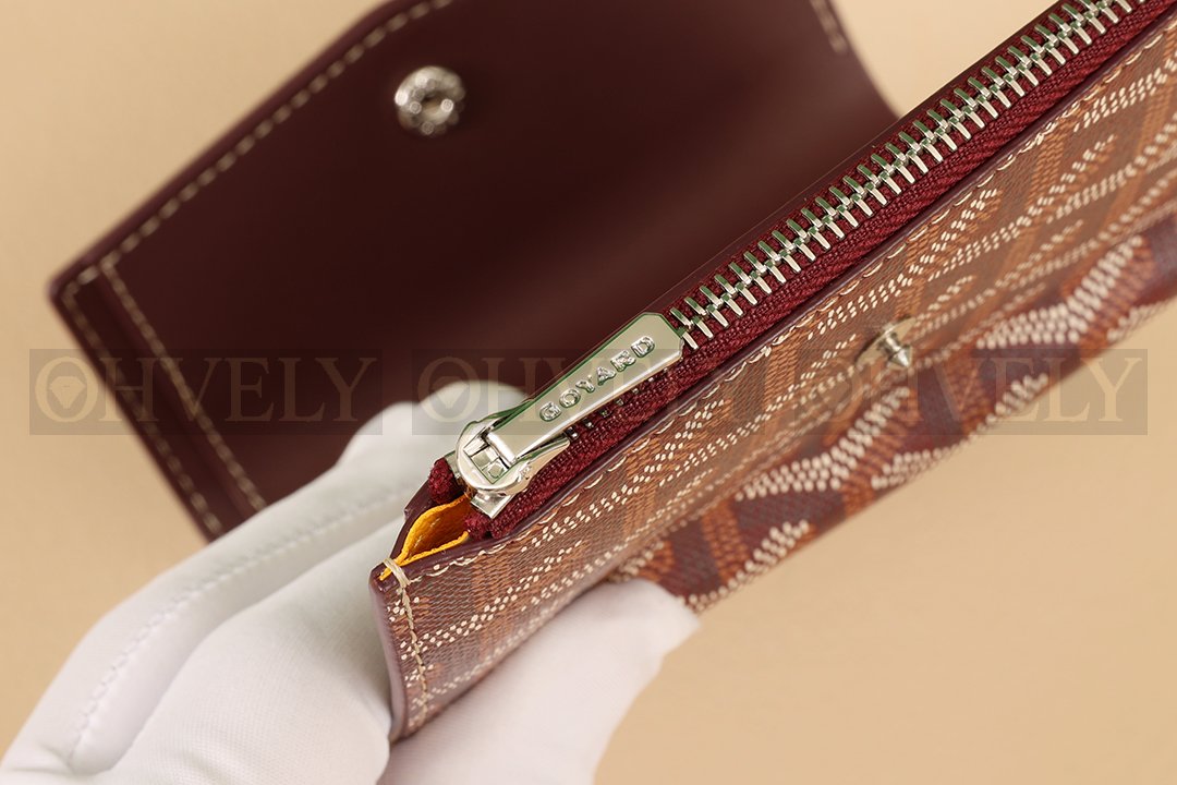 GOYARD 고야드 빅투아르 컴팩트 월렛 레드와인 상품 썸네일