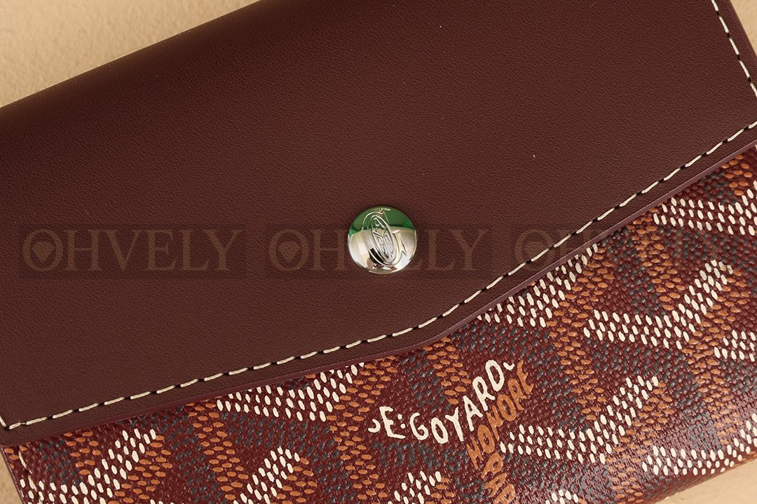 GOYARD 고야드 빅투아르 컴팩트 월렛 레드와인 상품 썸네일