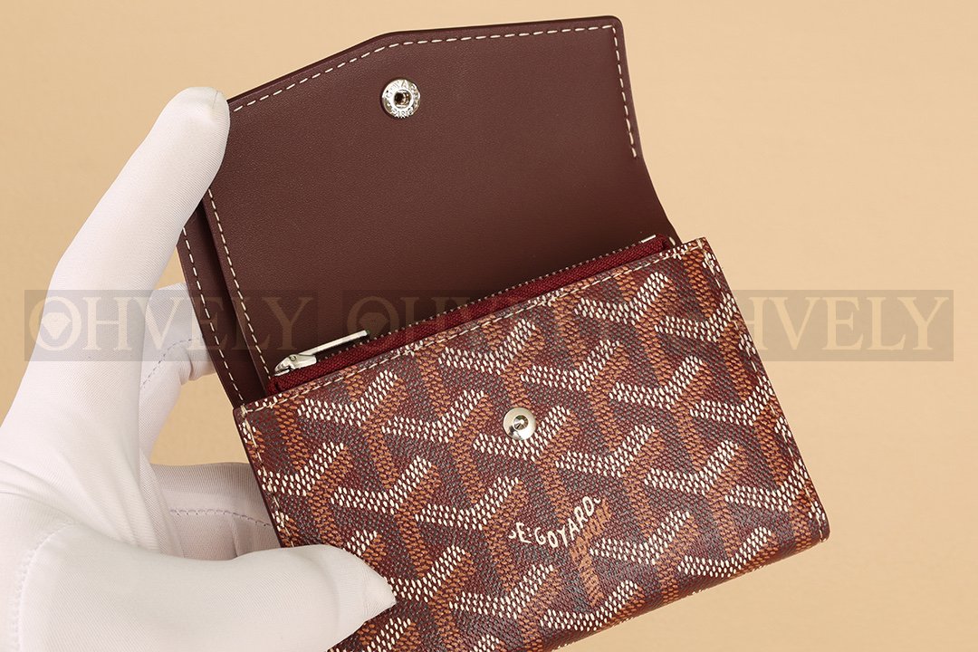 GOYARD 고야드 빅투아르 컴팩트 월렛 레드와인 상품 썸네일