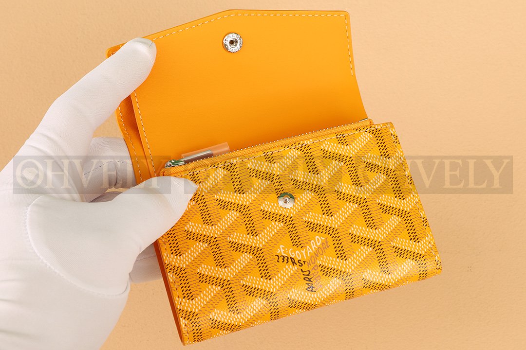 GOYARD 고야드 빅투아르 컴팩트 월렛 옐로우 상품 썸네일