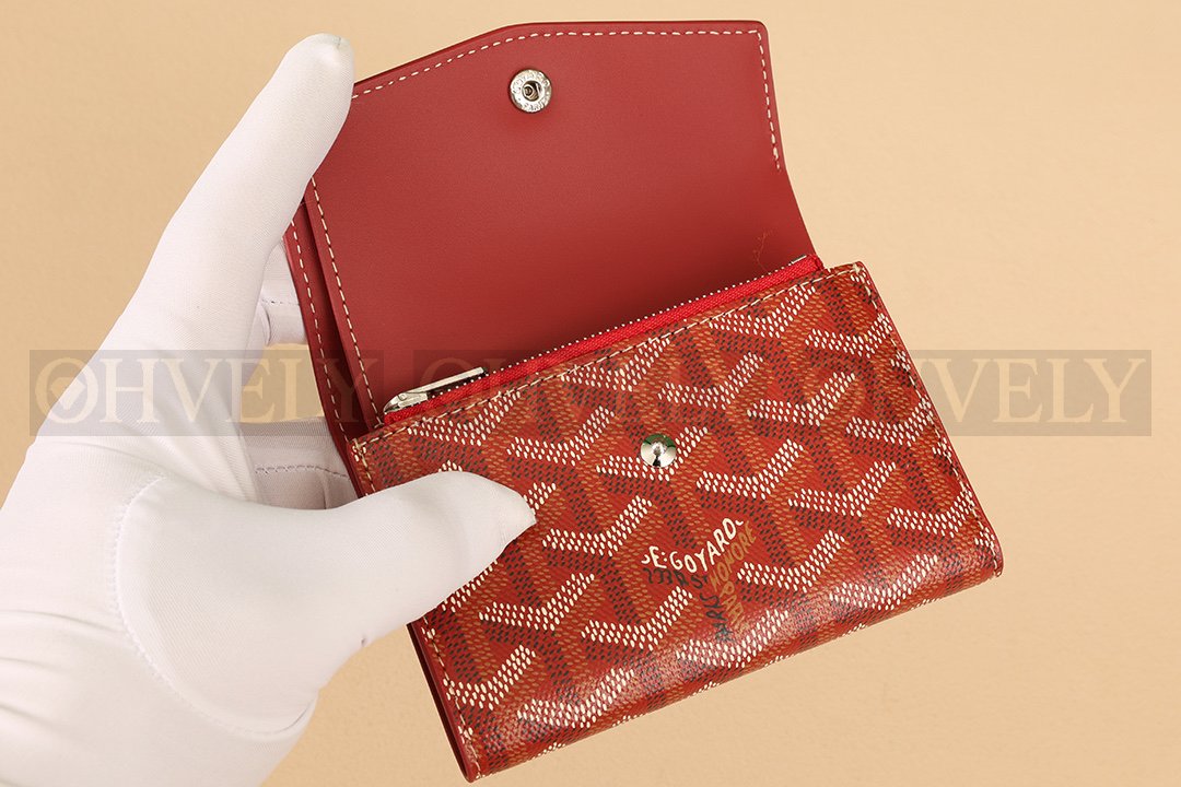 GOYARD 고야드 빅투아르 컴팩트 월렛 레드 상품 썸네일