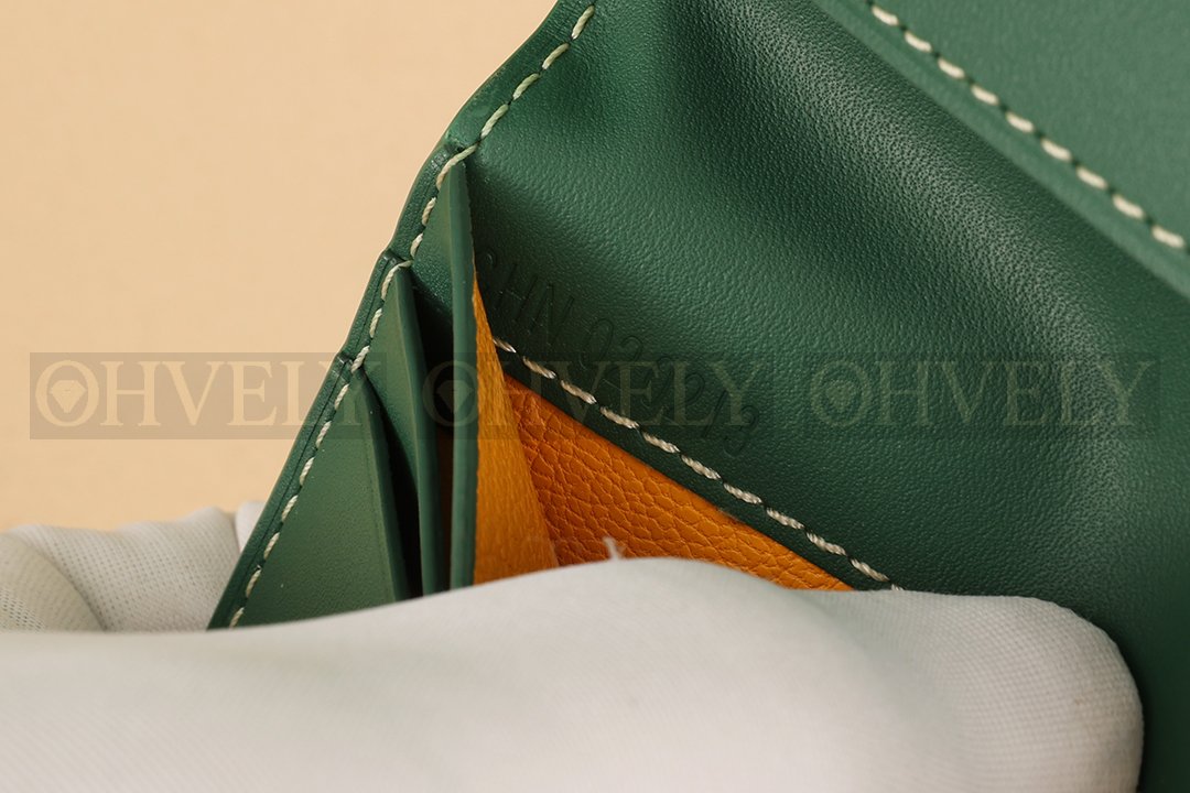 GOYARD 고야드 생 피에르 카드 홀더 그린 상품 썸네일
