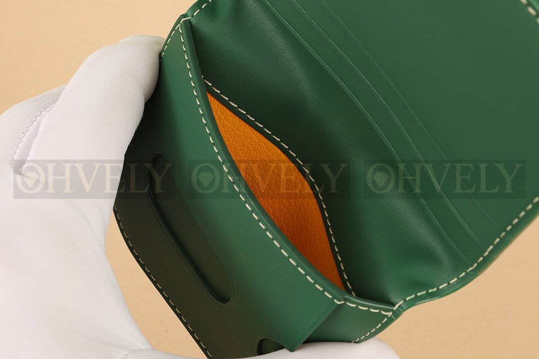 GOYARD 고야드 생 피에르 카드 홀더 그린 상품 썸네일