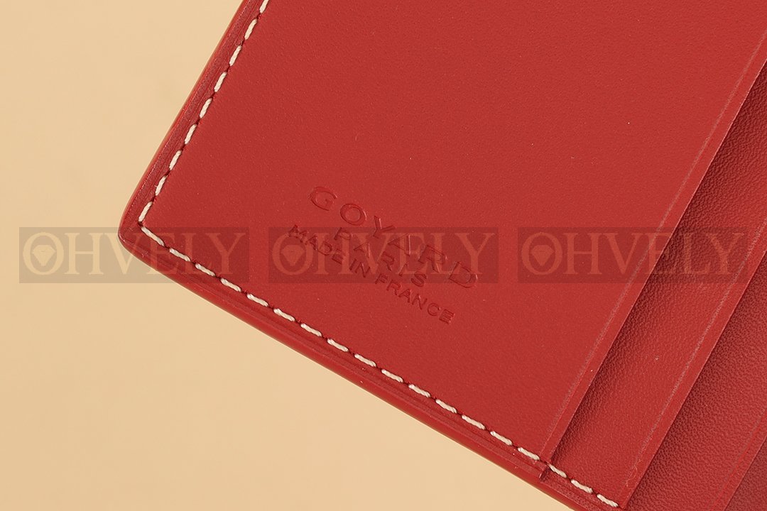GOYARD 고야드 생 피에르 카드 홀더 레드 상품 썸네일