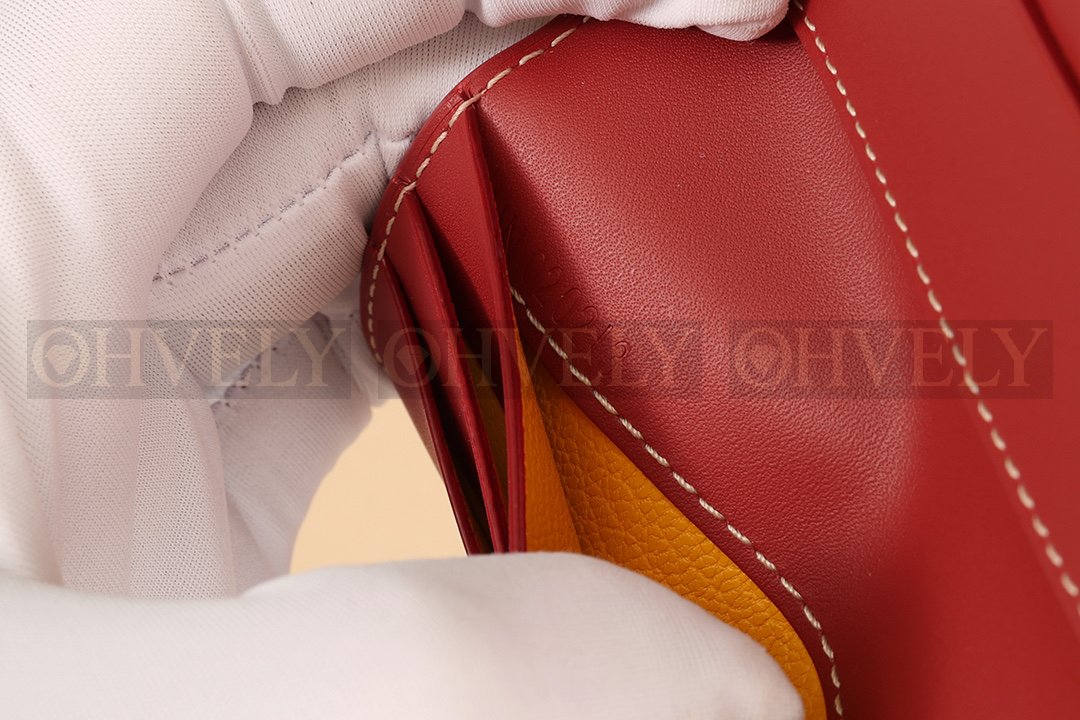 GOYARD 고야드 생 피에르 카드 홀더 레드 상품 썸네일