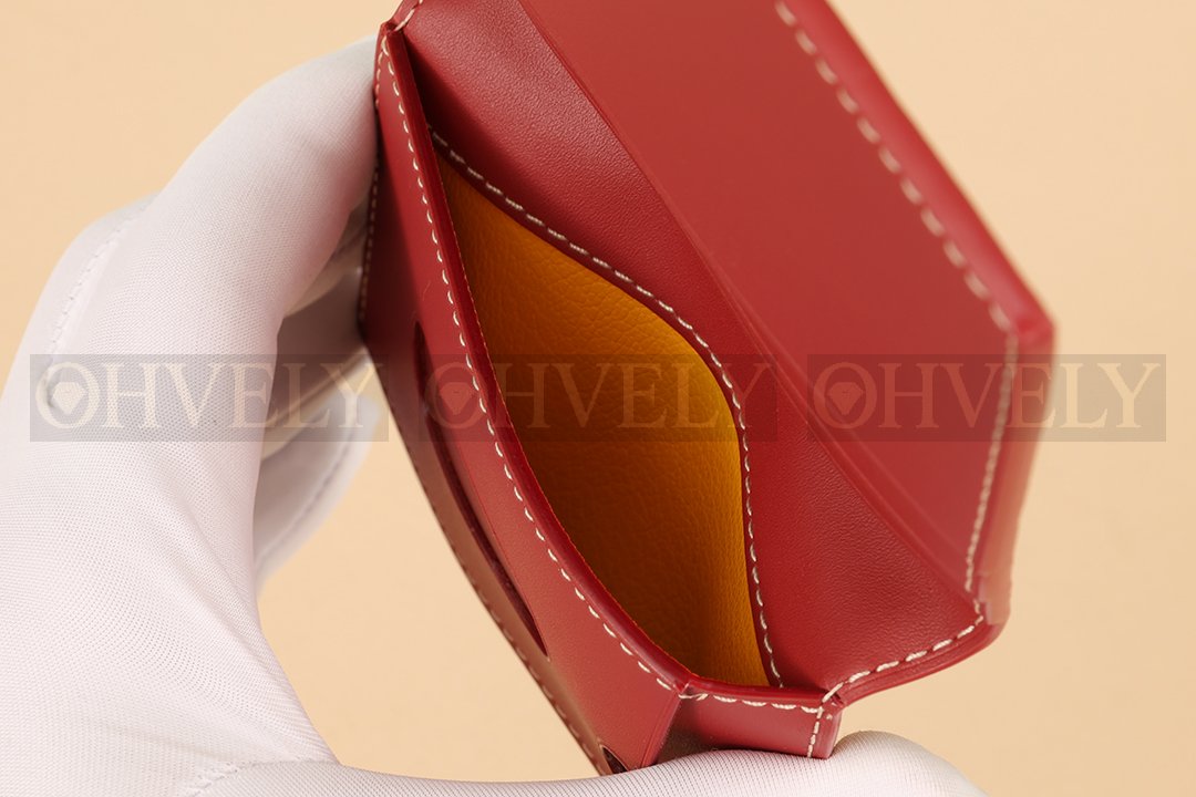 GOYARD 고야드 생 피에르 카드 홀더 레드 상품 썸네일