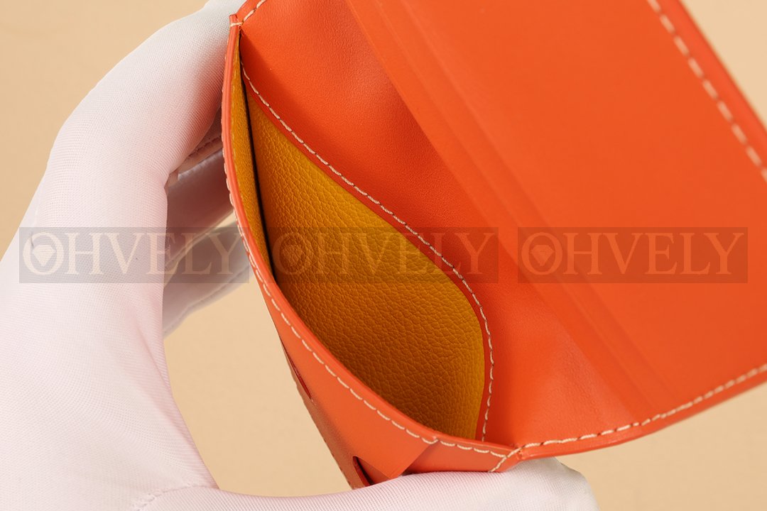 GOYARD 고야드 생 피에르 카드 홀더 오렌지 상품 썸네일