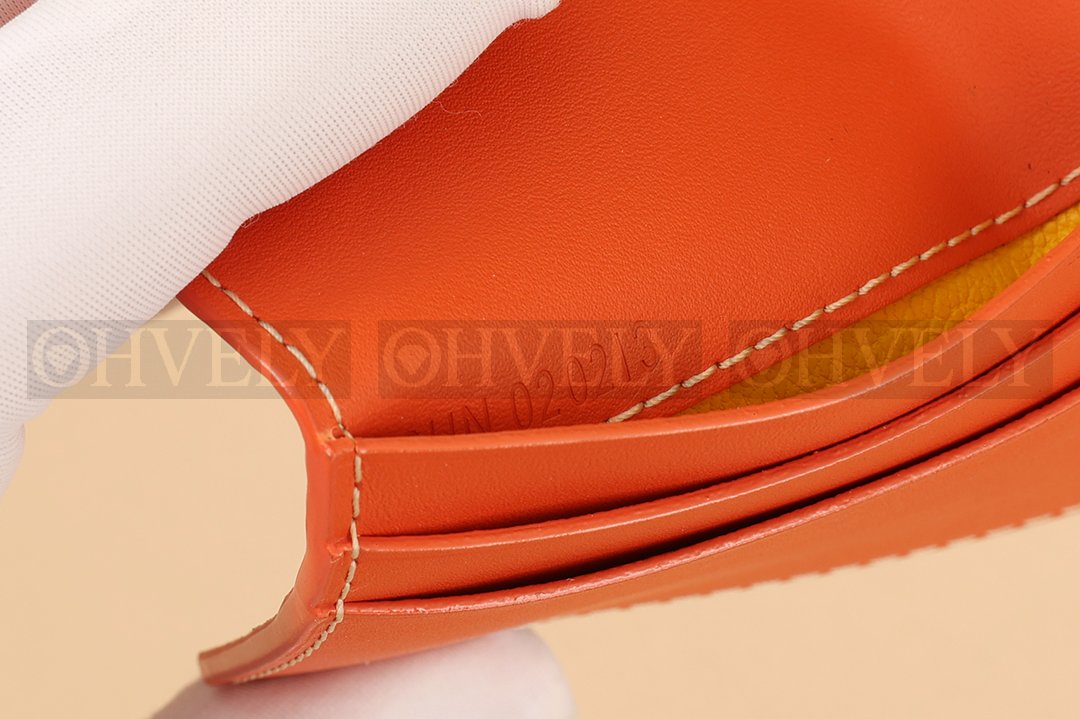 GOYARD 고야드 생 피에르 카드 홀더 오렌지 상품 썸네일