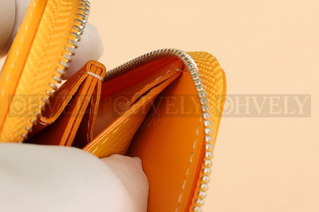 GOYARD 고야드 마티뇽 PM 코인 퍼스 옐로우 상품 썸네일