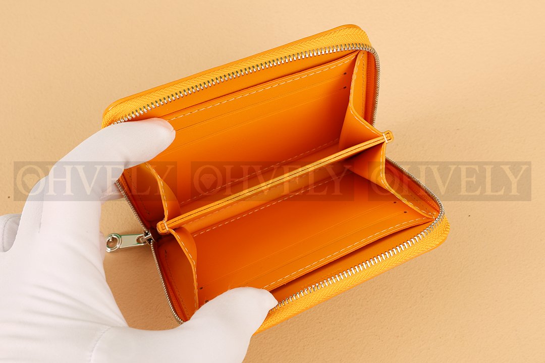 GOYARD 고야드 마티뇽 PM 코인 퍼스 옐로우 상품 썸네일