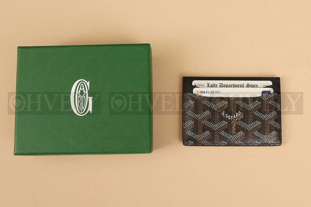 GOYARD 고야드 생 쉴피스 카드 홀더 블랙 상품 썸네일