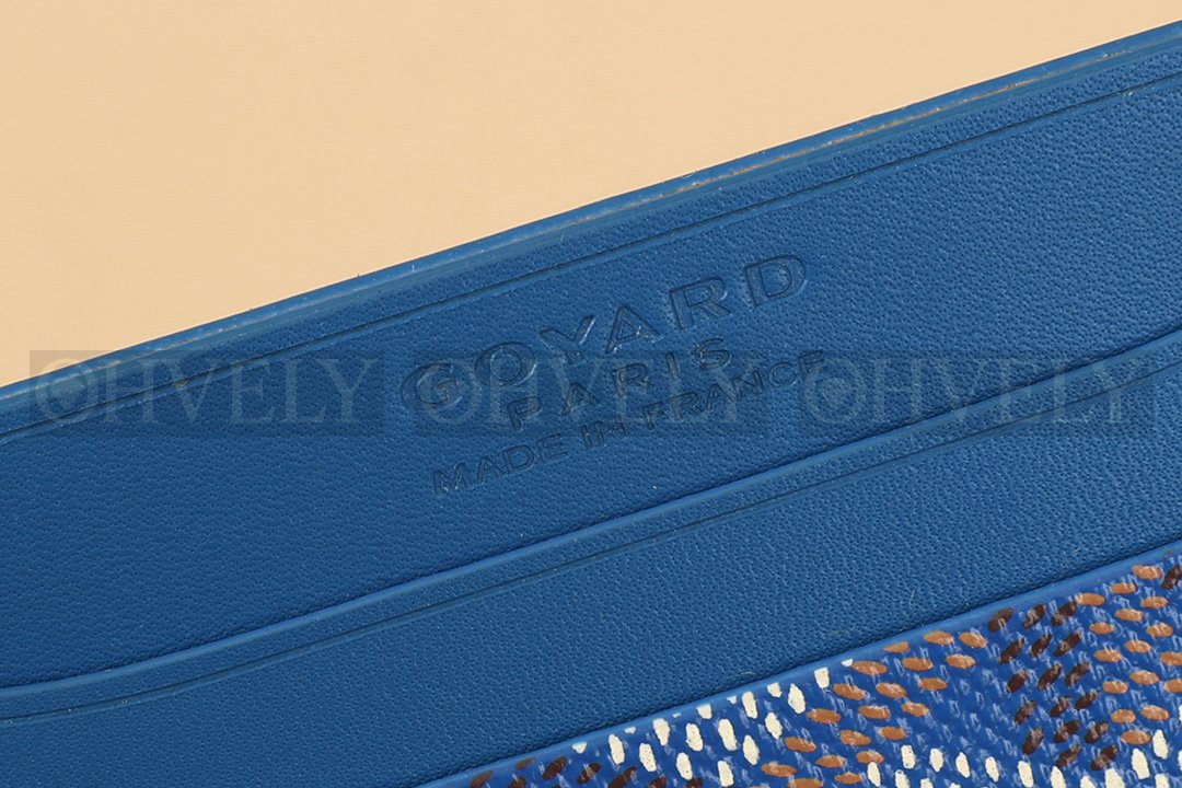 GOYARD 고야드 생 쉴피스 카드 홀더 블루 상품 썸네일