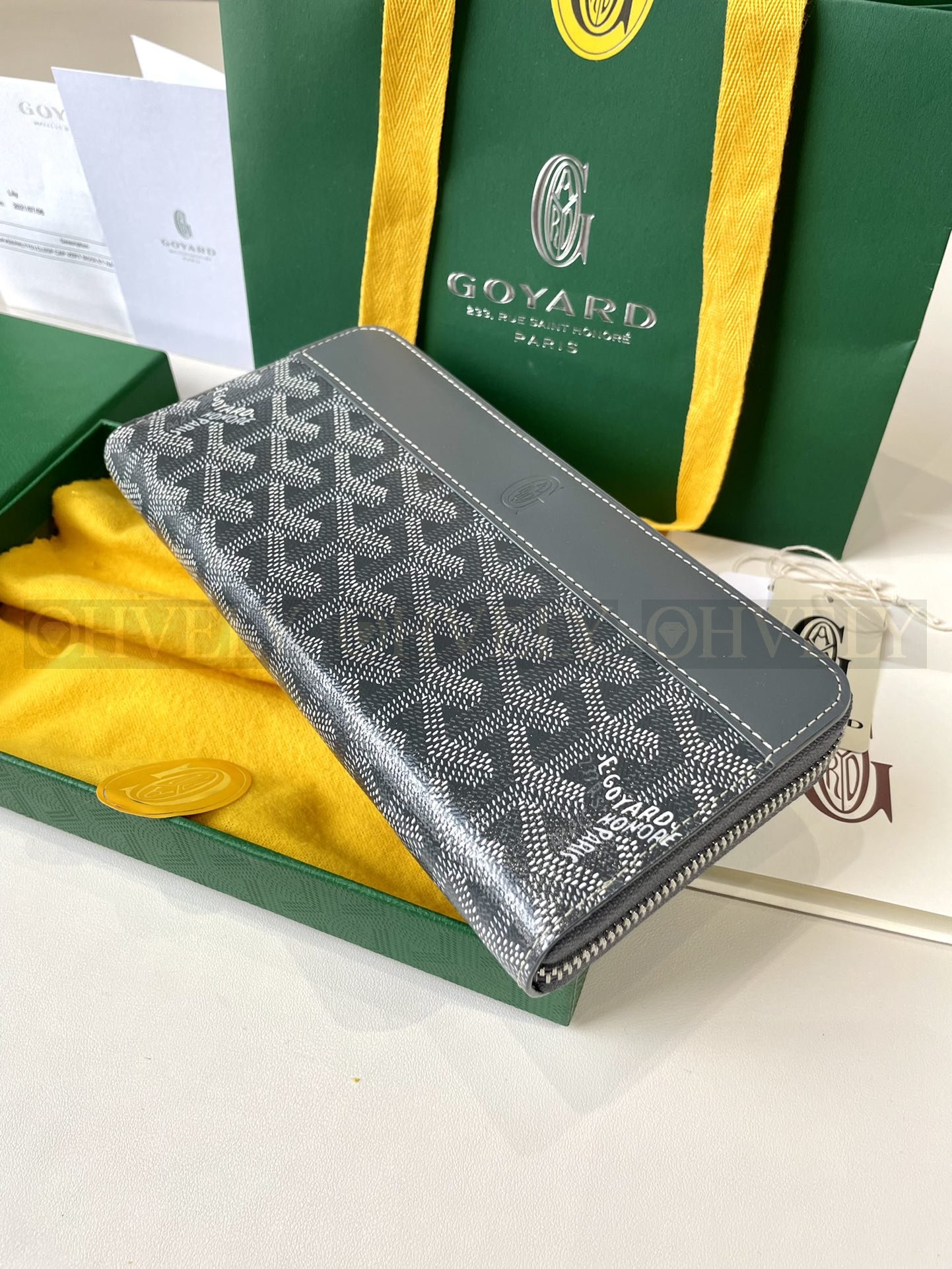 GOYARD 고야드 마티뇽 GM 월렛 그레이 상품 썸네일