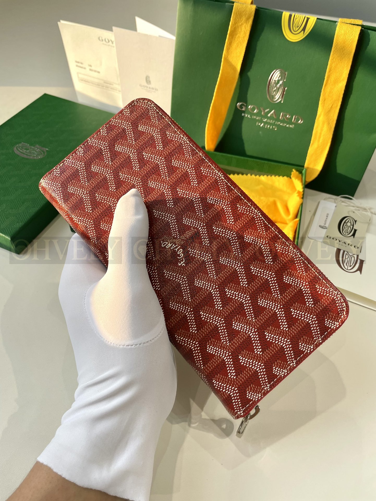 GOYARD 고야드 마티뇽 GM 월렛 레드 상품 썸네일
