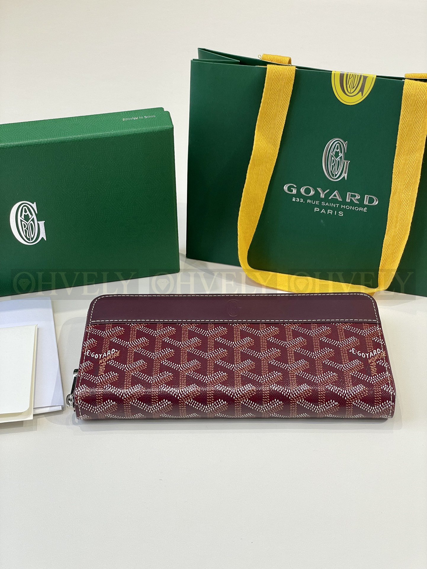 GOYARD 고야드 마티뇽 GM 월렛 버건디 상품 썸네일