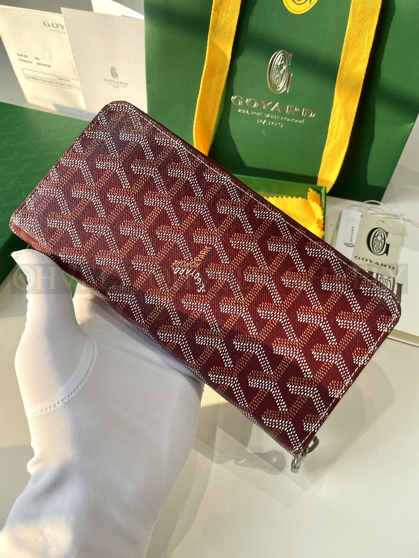 GOYARD 고야드 마티뇽 GM 월렛 버건디 상품 썸네일