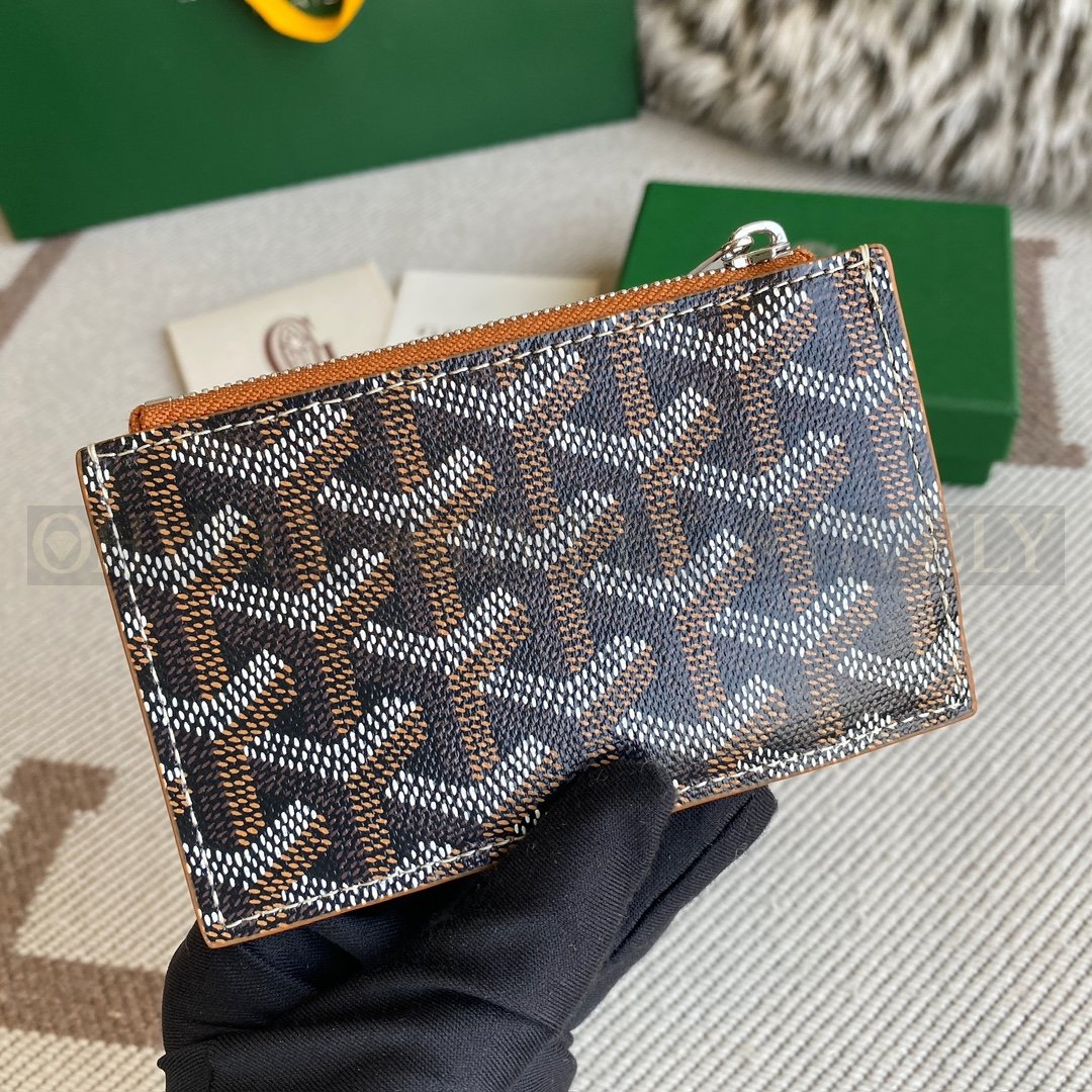 GOYARD 고야드 마티뇽 카드 홀더 블랙&브라운 상품 썸네일