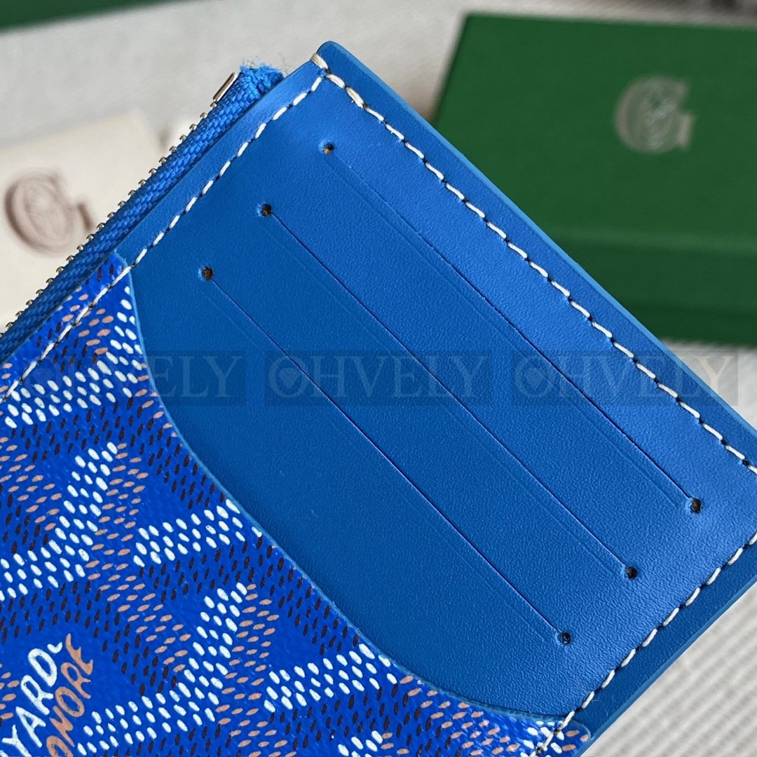 GOYARD 고야드 마티뇽 카드 홀더 블루 상품 썸네일