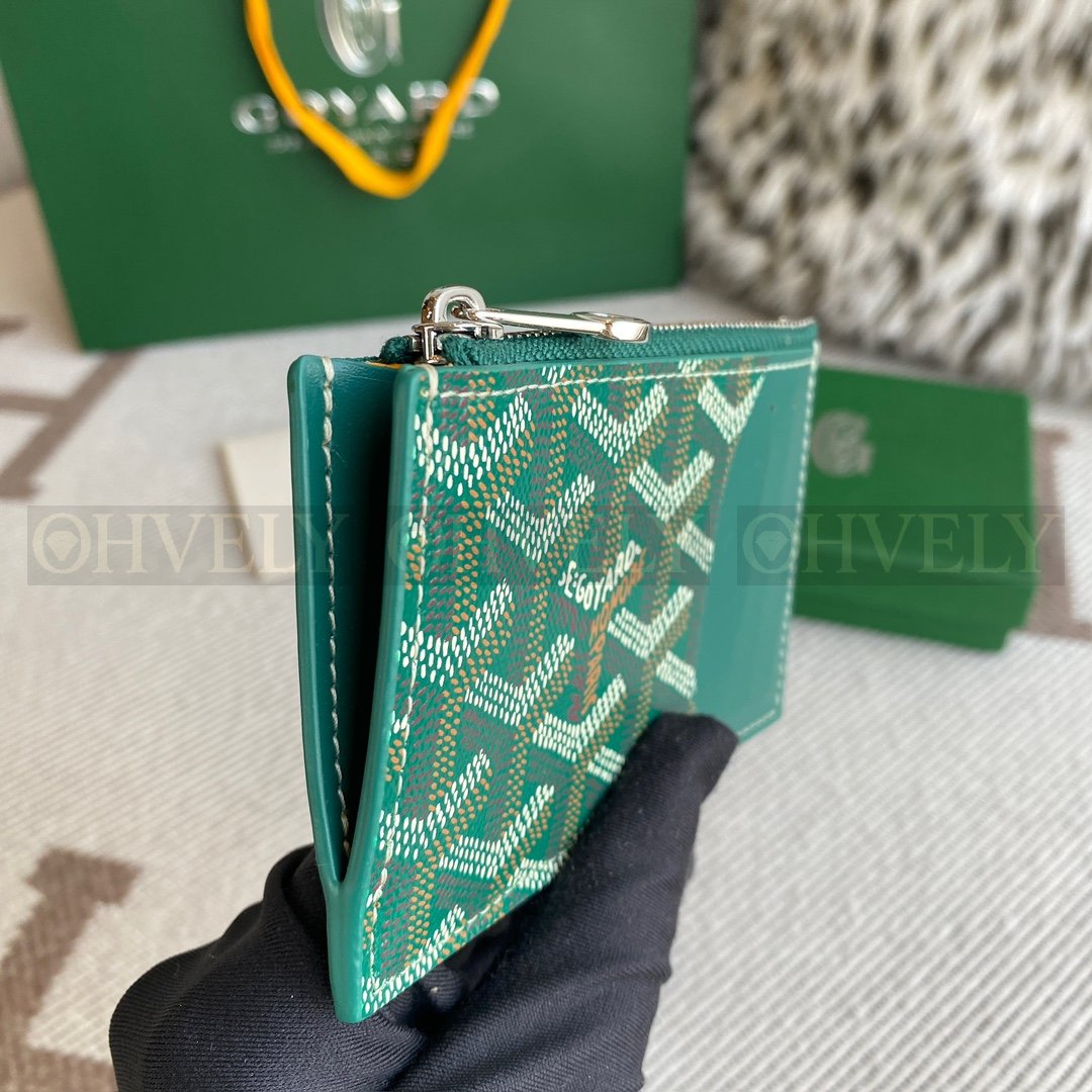 GOYARD 고야드 마티뇽 카드 홀더 그린 상품 썸네일