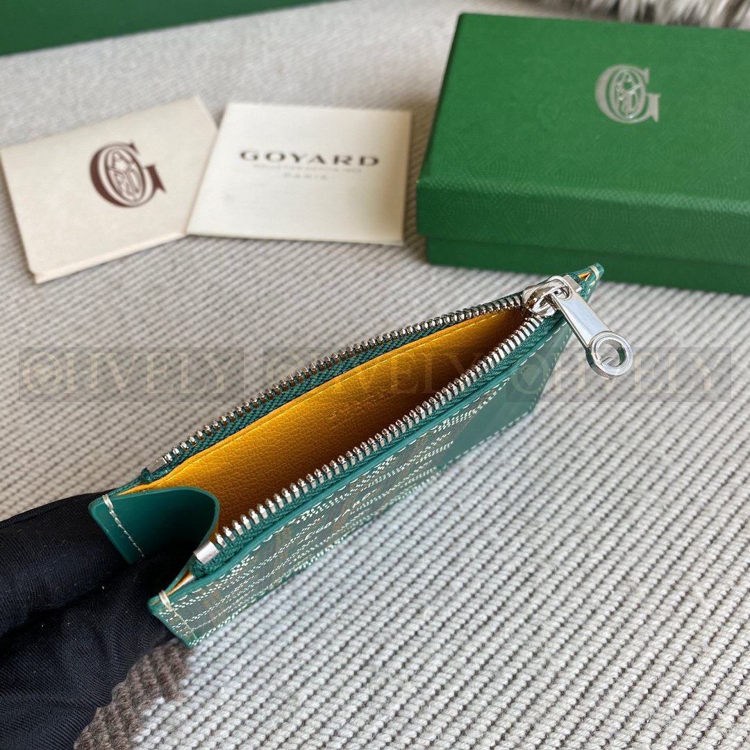GOYARD 고야드 마티뇽 카드 홀더 그린 상품 썸네일