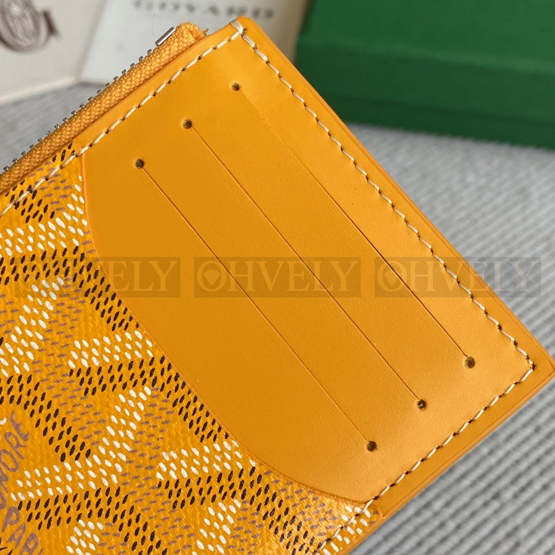 GOYARD 고야드 마티뇽 카드 홀더 옐로우 상품 썸네일