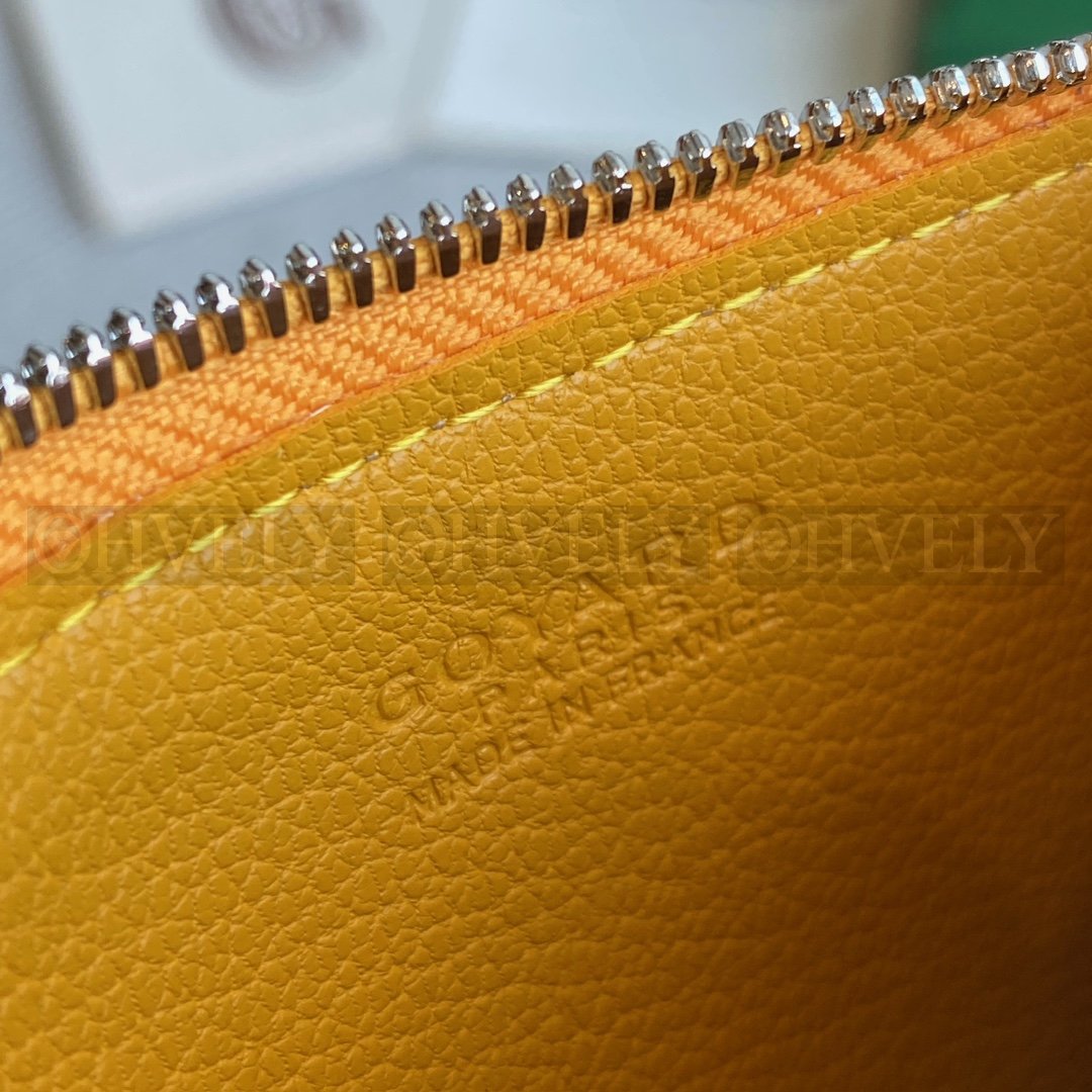 GOYARD 고야드 마티뇽 카드 홀더 옐로우 상품 썸네일