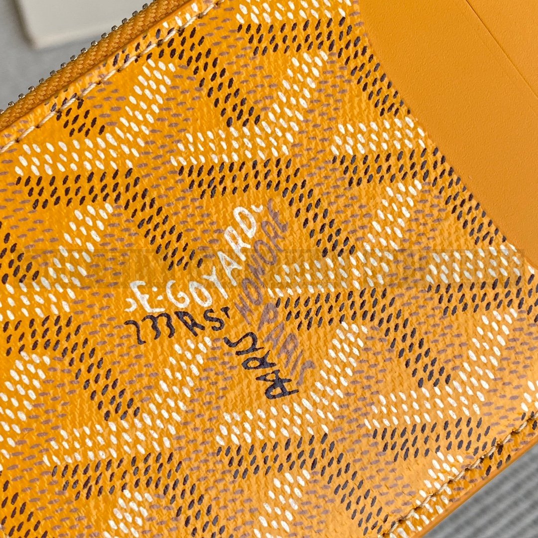GOYARD 고야드 마티뇽 카드 홀더 옐로우 상품 썸네일