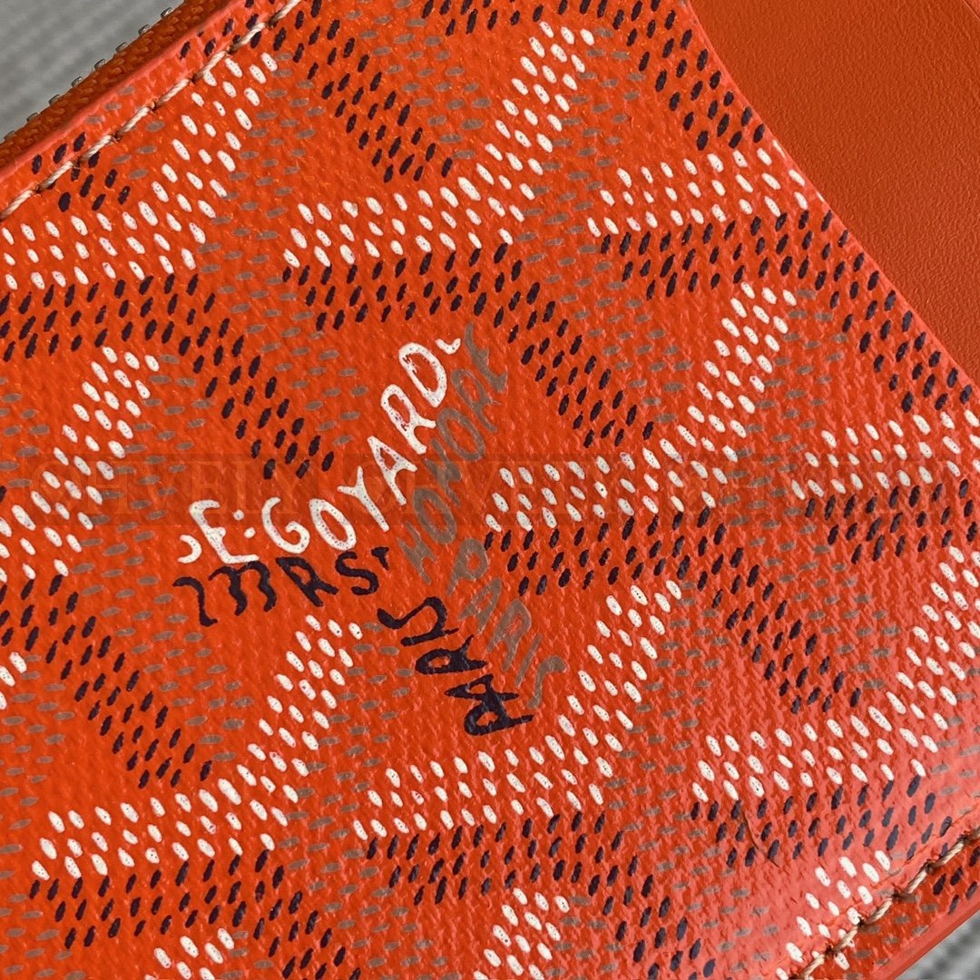 GOYARD 고야드 마티뇽 카드 홀더 오렌지 상품 썸네일