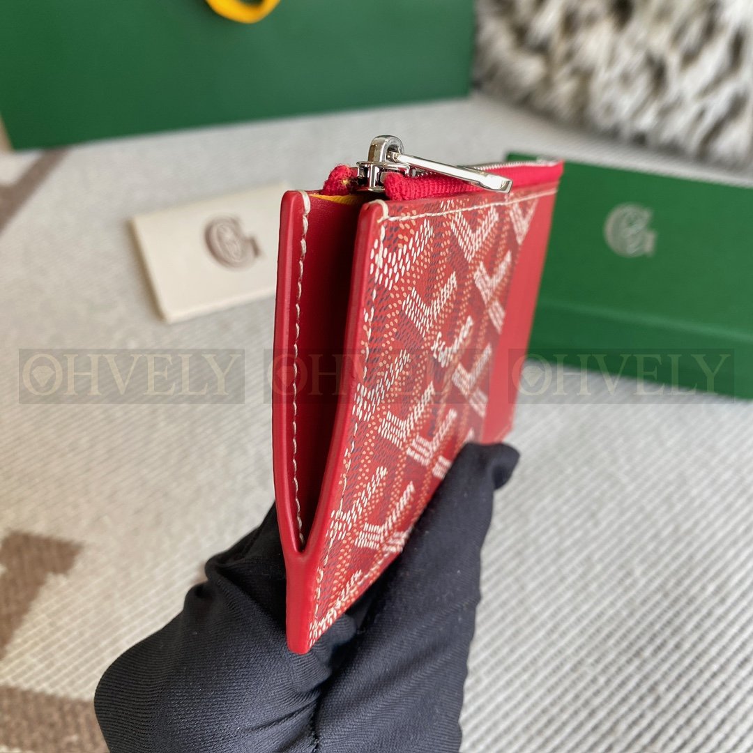 GOYARD 고야드 마티뇽 카드 홀더 레드 상품 썸네일