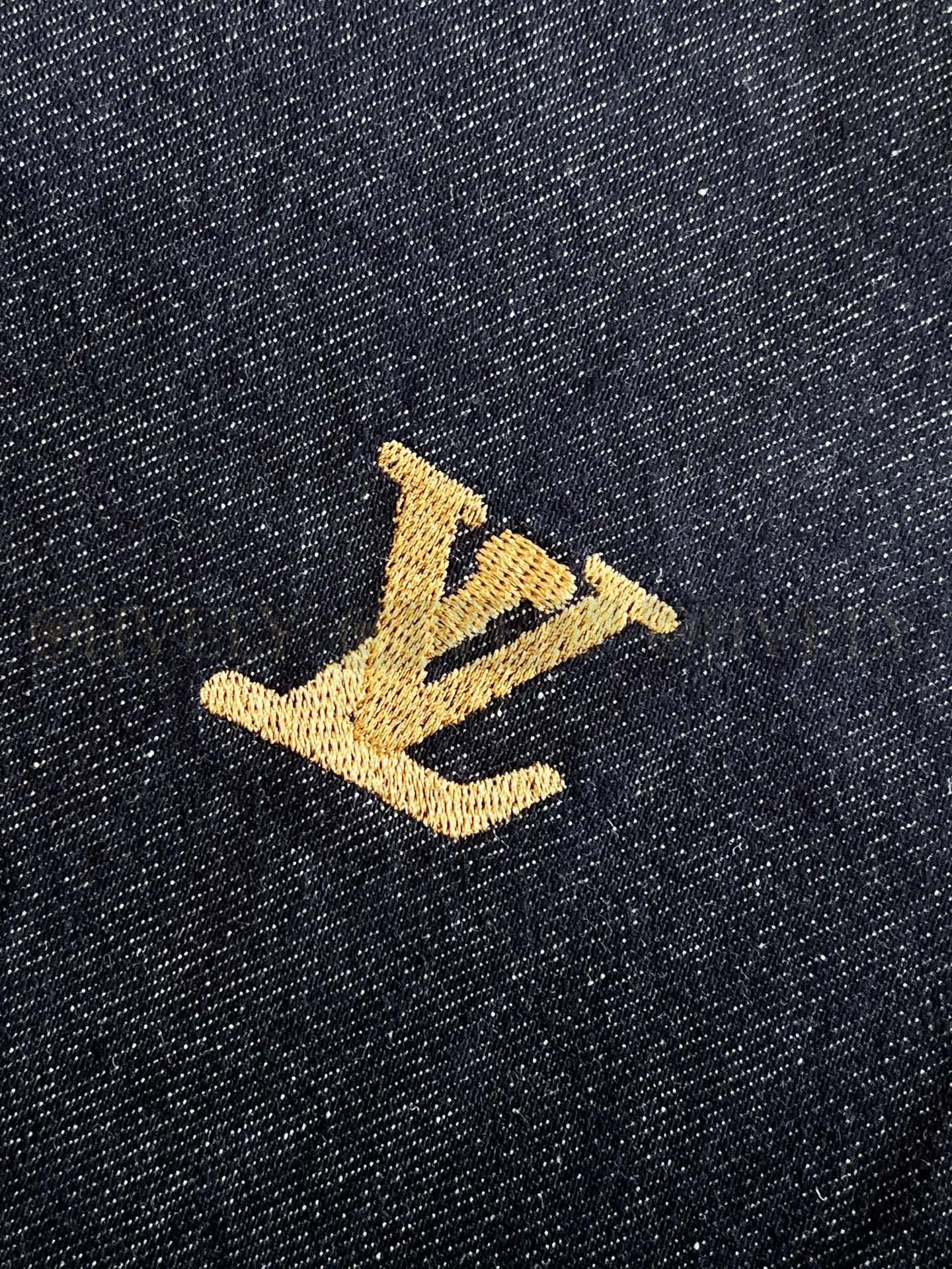 【 ZP버전 】루이비통 Louis Vuitton 캐릭터 엠브로이드 데님 팬츠 상품 썸네일