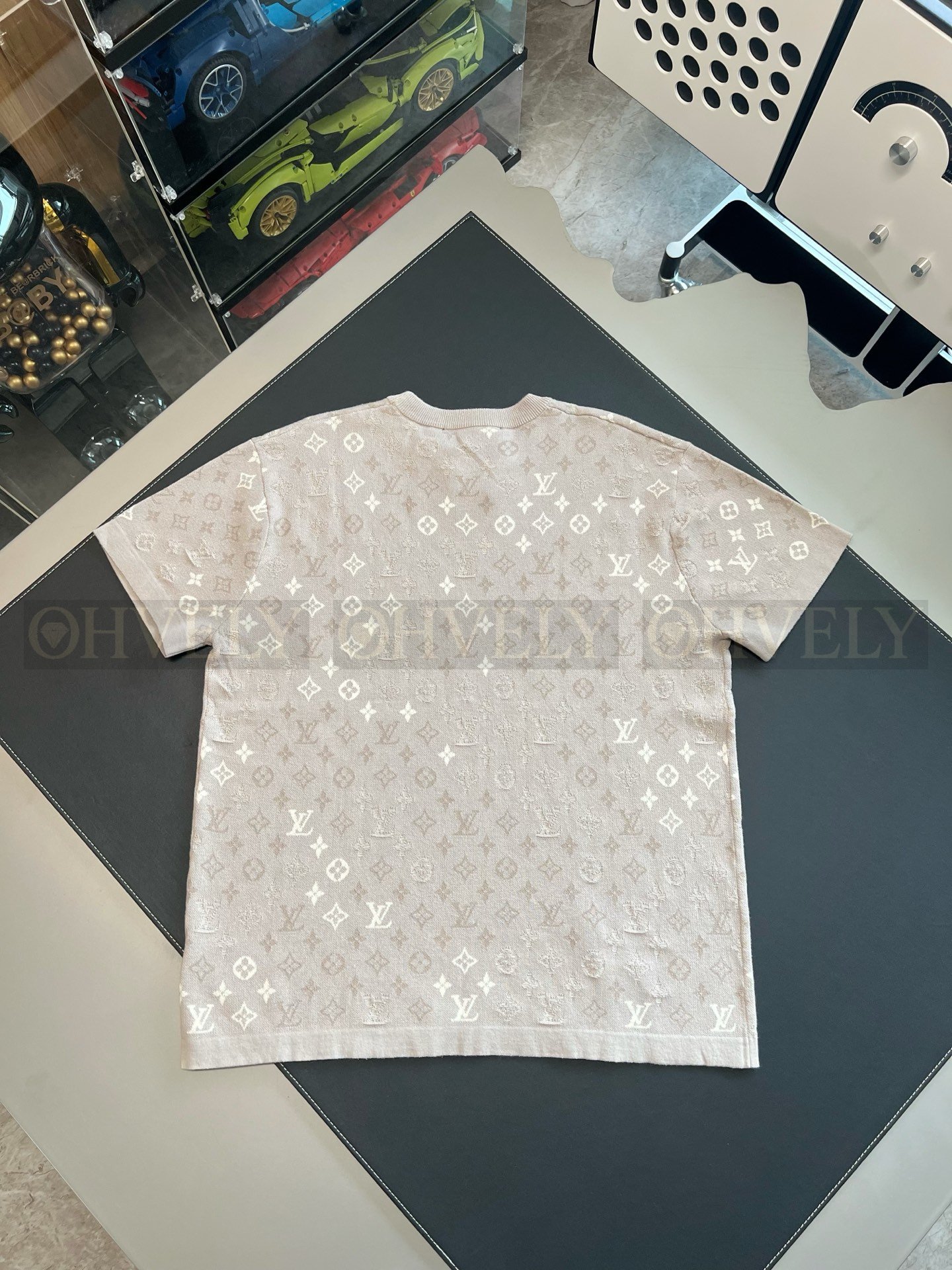 【 ZP버전 】루이비통 Louis Vuitton 모노그램 그라디언트 코튼 니트 티셔츠 상품 썸네일
