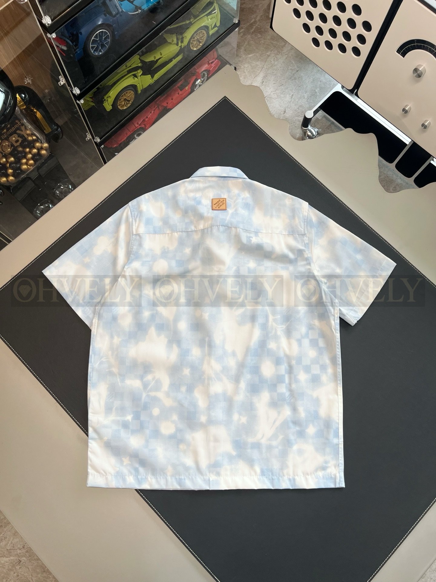 【 ZP버전 】루이비통 Louis Vuitton 모노그램 클라우드 프린트 반팔 셔츠 상품 썸네일