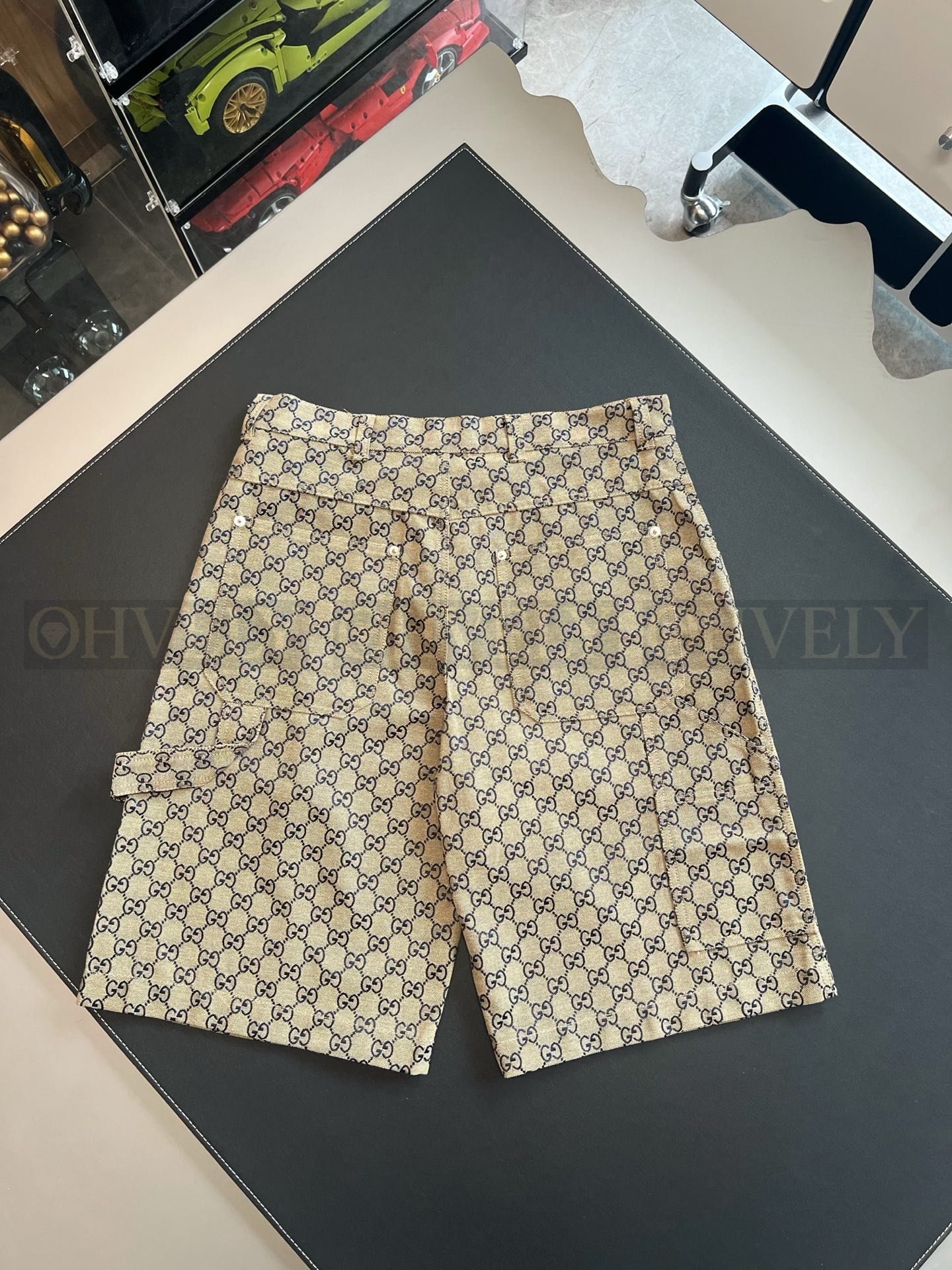 【 ZP버전 】구찌 Gucci GG 자카드 반바지 상품 썸네일