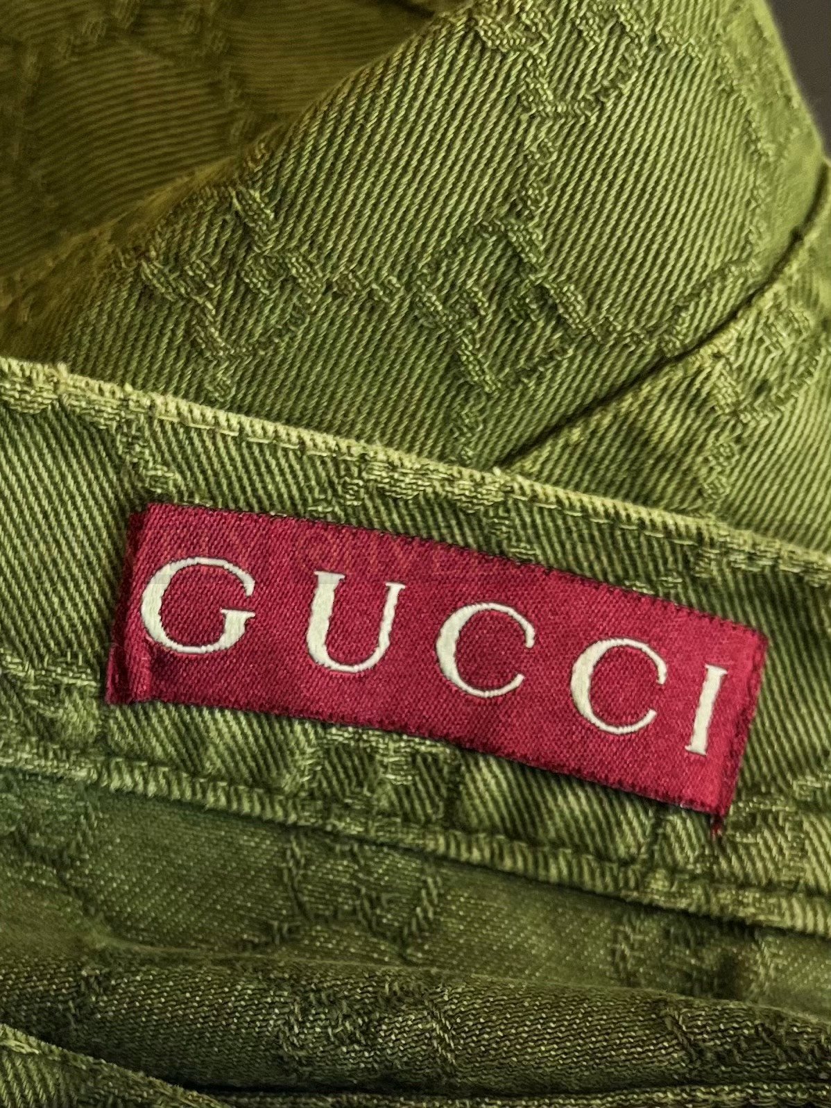 【 ZP버전 】구찌 Gucci GG 자카드 데님 그라데이션 반바지 상품 썸네일
