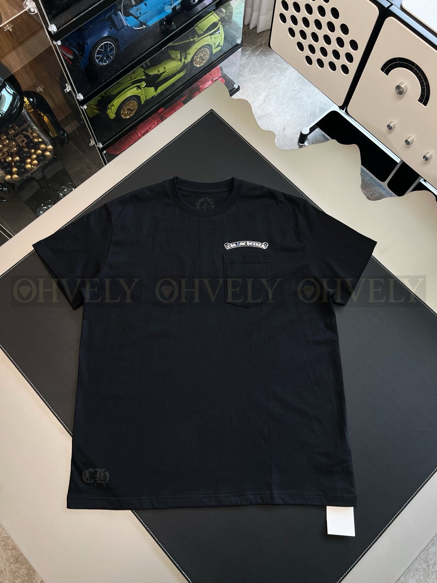 【 ZP버전 】크롬하츠 Chrome Hearts 롤링스톤즈 라스베가스 2024 라이브 반팔 티셔츠 상품 썸네일