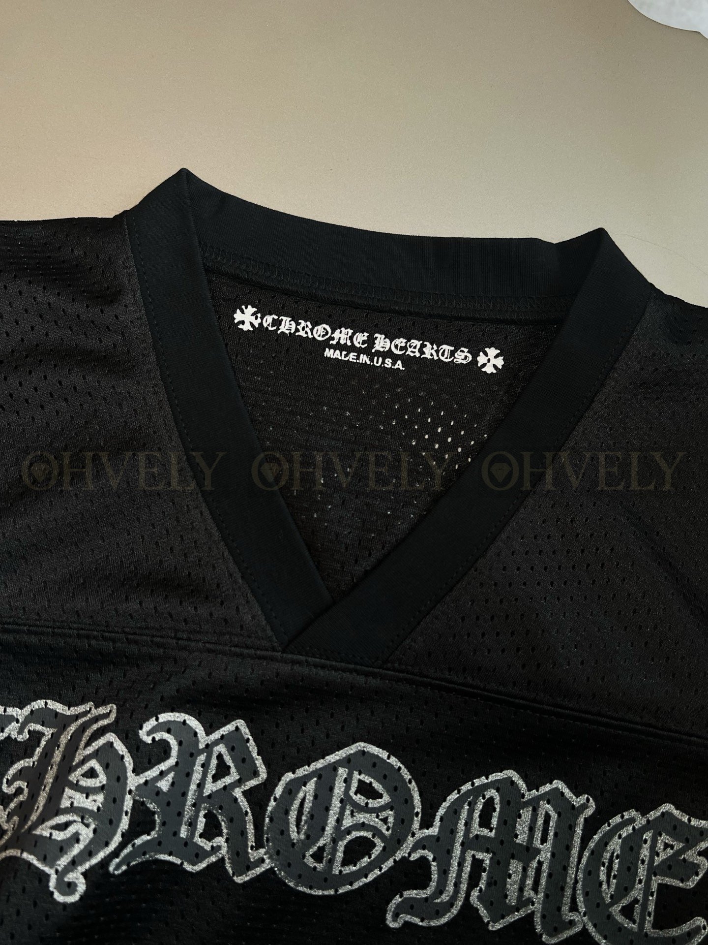 【 ZP버전 】크롬하츠 Chrome Hearts 글리터 로고 메쉬 하키 저지 상품 썸네일