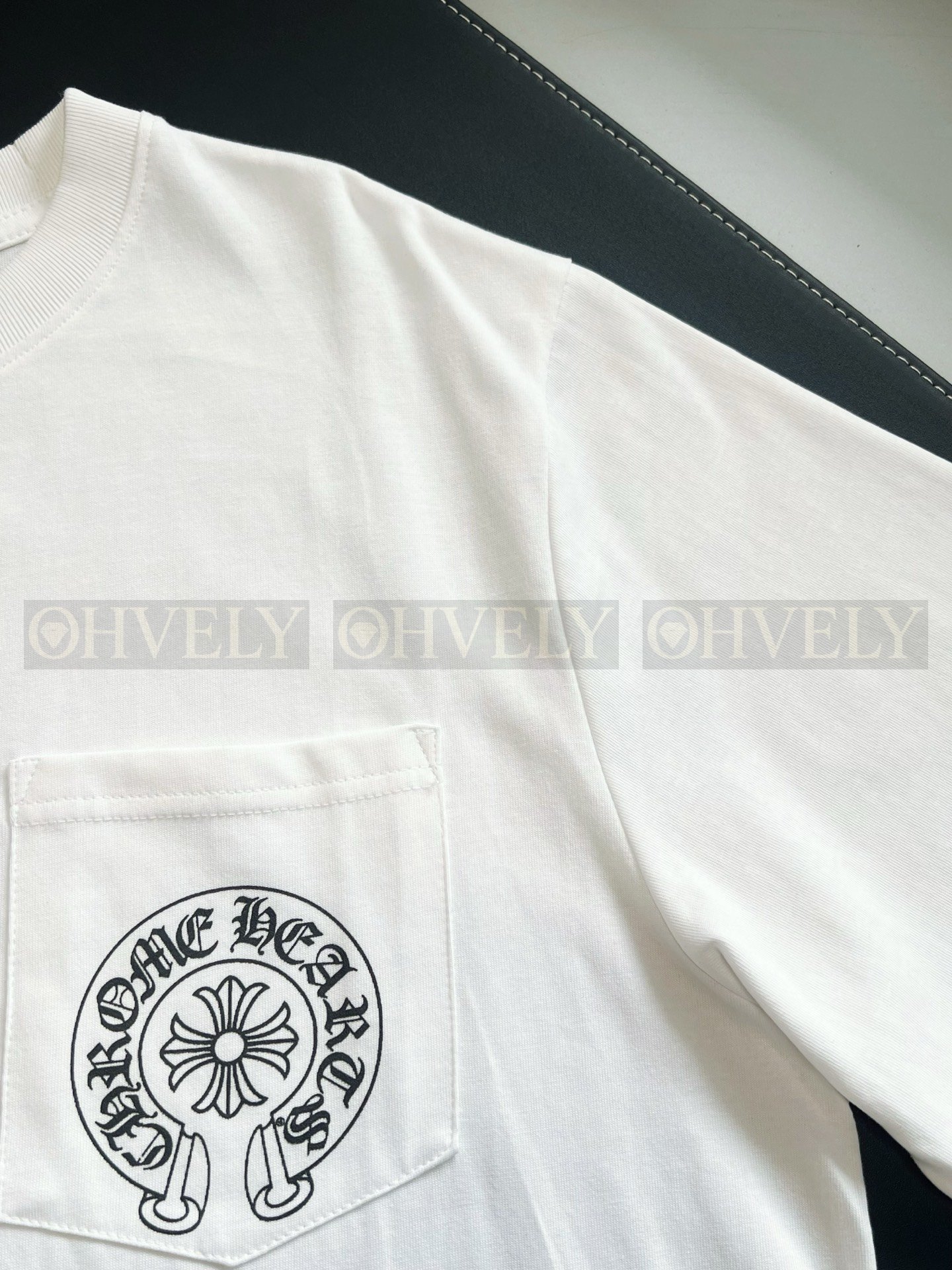 【 ZP버전 】크롬하츠 Chrome Hearts 마이애미 한정 호스슈 반팔 티셔츠 상품 썸네일