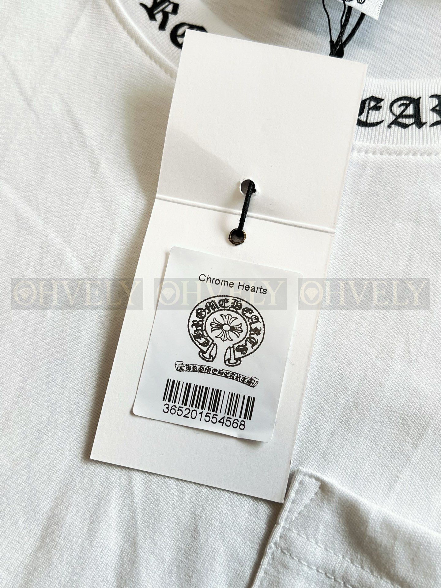 【 ZP버전 】크롬하츠 Chrome Hearts 넥 로고 대거 포켓 반팔 티셔츠 상품 썸네일