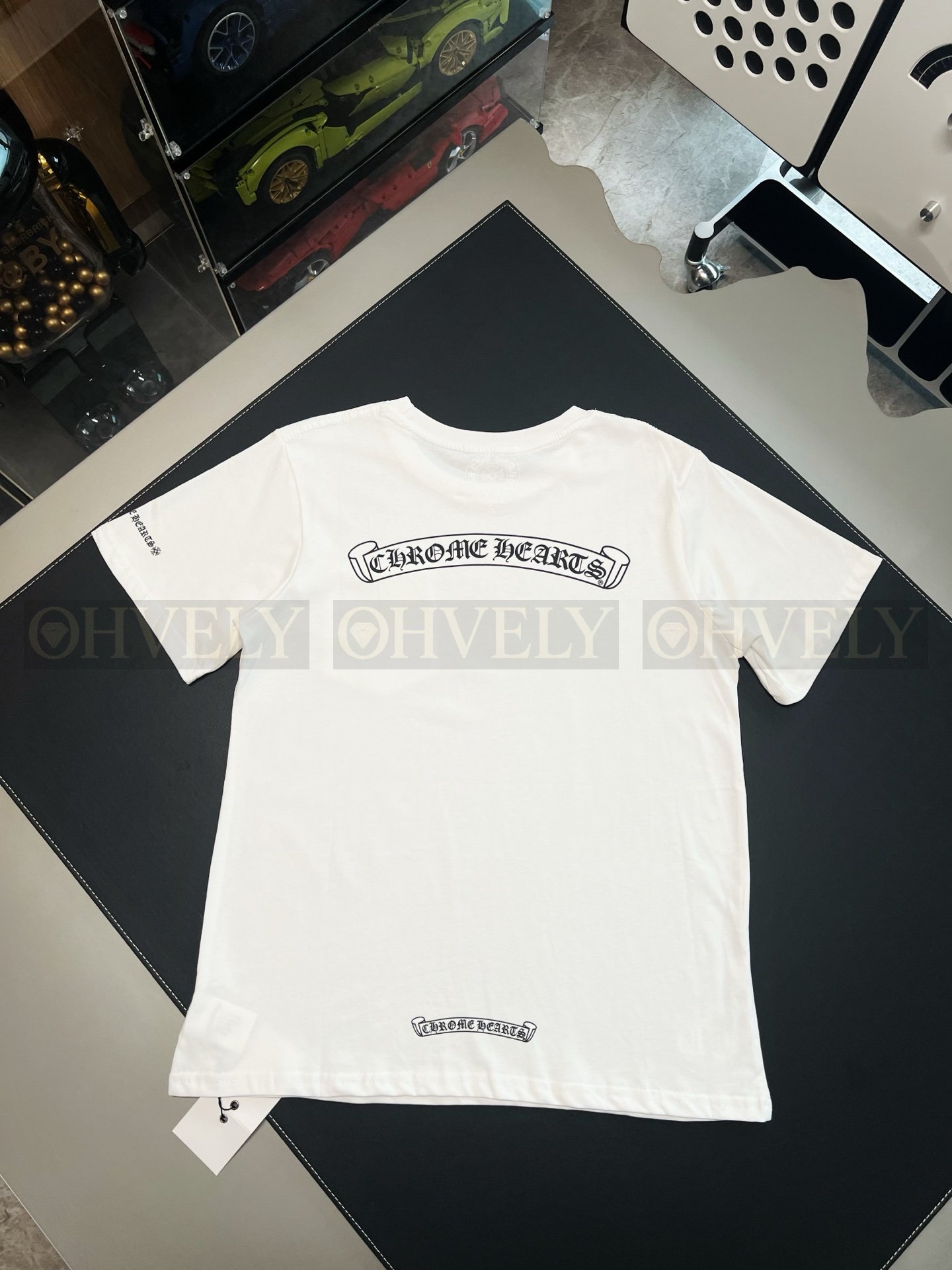 【 ZP버전 】크롬하츠 Chrome Hearts 세메터리 크로스 티셔츠 상품 썸네일