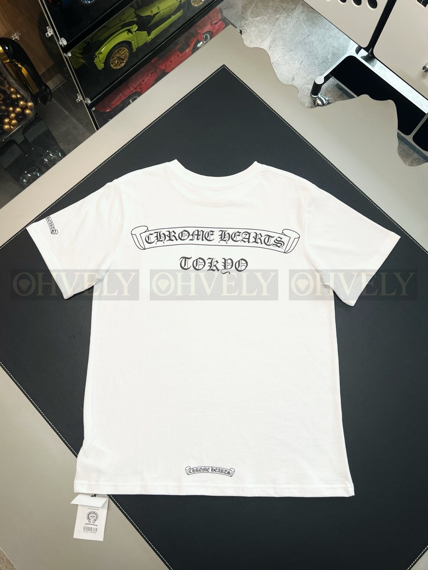 【 ZP버전 】크롬하츠 Chrome Hearts 한정 산스크리트어 범어 포켓 티셔츠 상품 썸네일