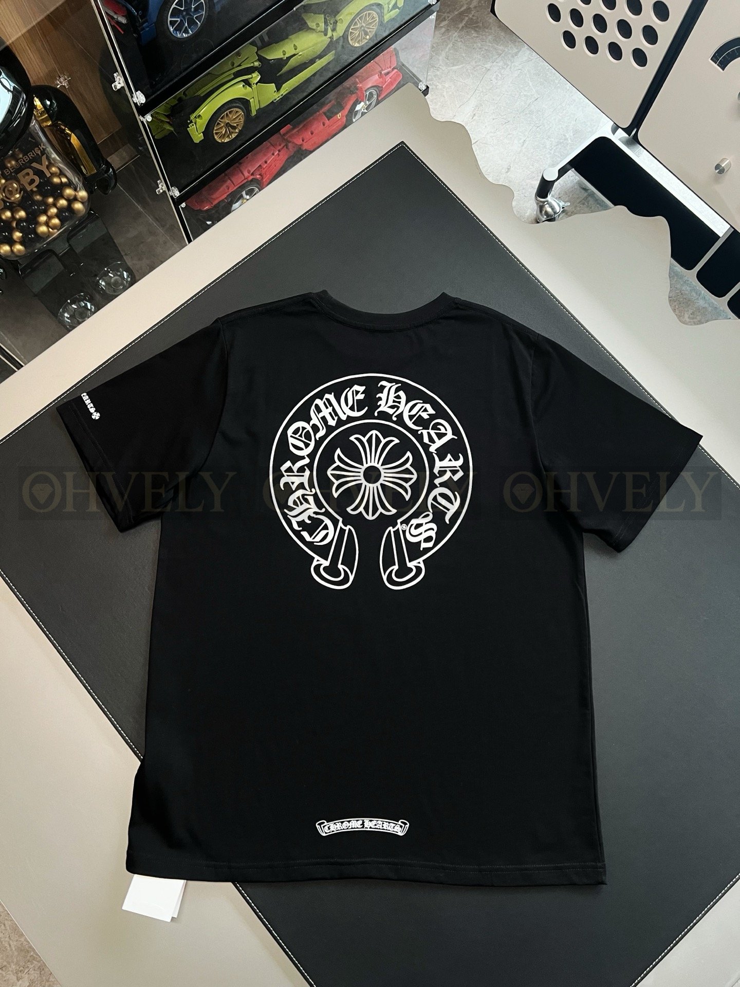 【 ZP버전 】크롬하츠 Chrome Hearts 한정 산스크리트어 범어 포켓 티셔츠 상품 썸네일