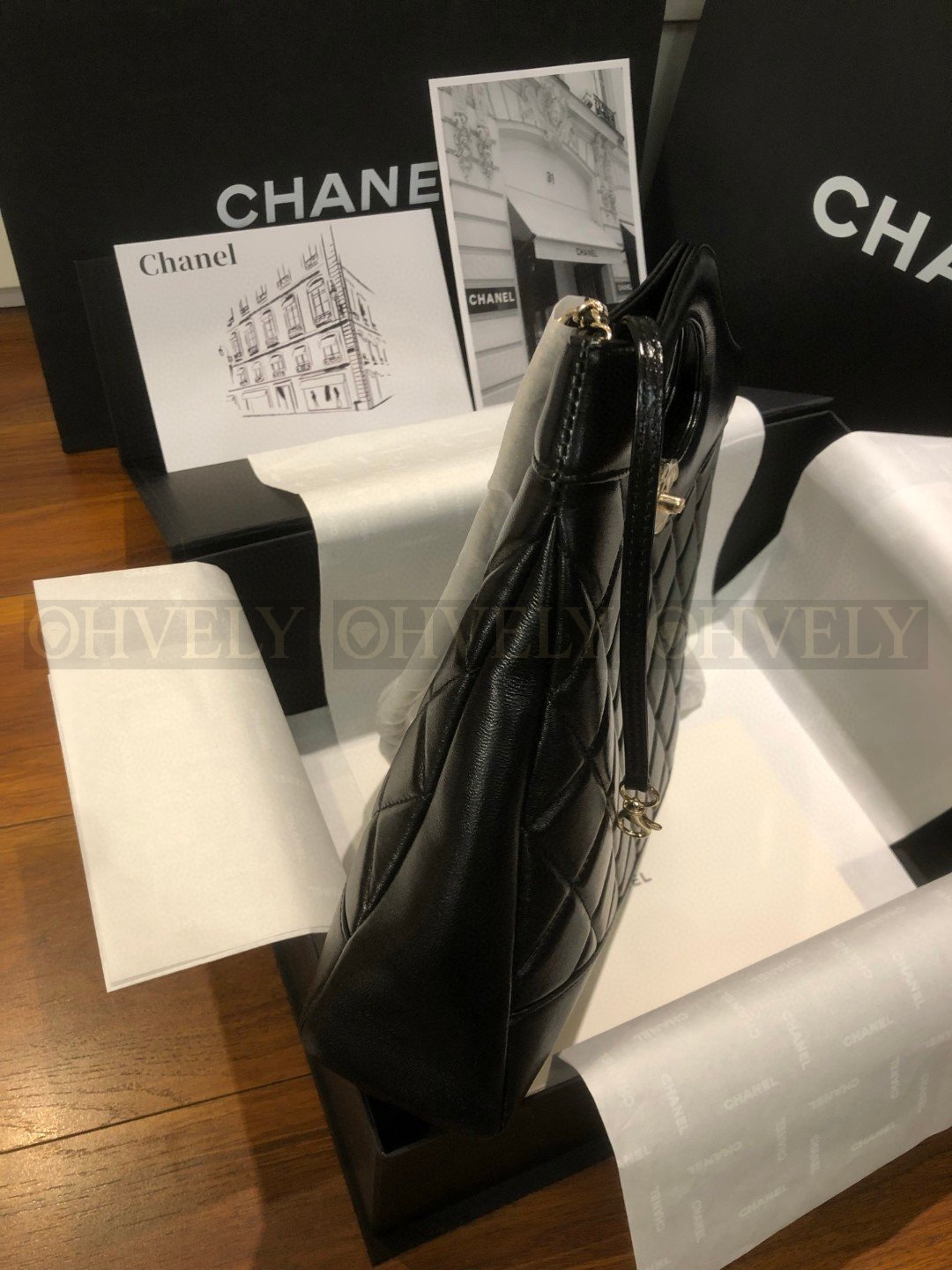 Chanel 31 bag 스몰 블랙(은장) 상품 썸네일