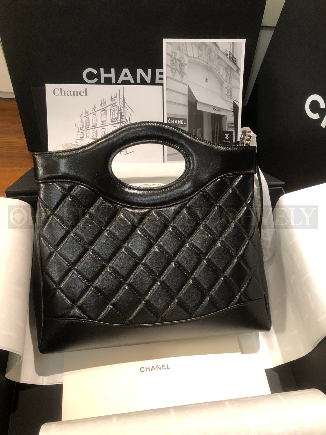 Chanel 31 bag 스몰 블랙(은장) 상품 썸네일
