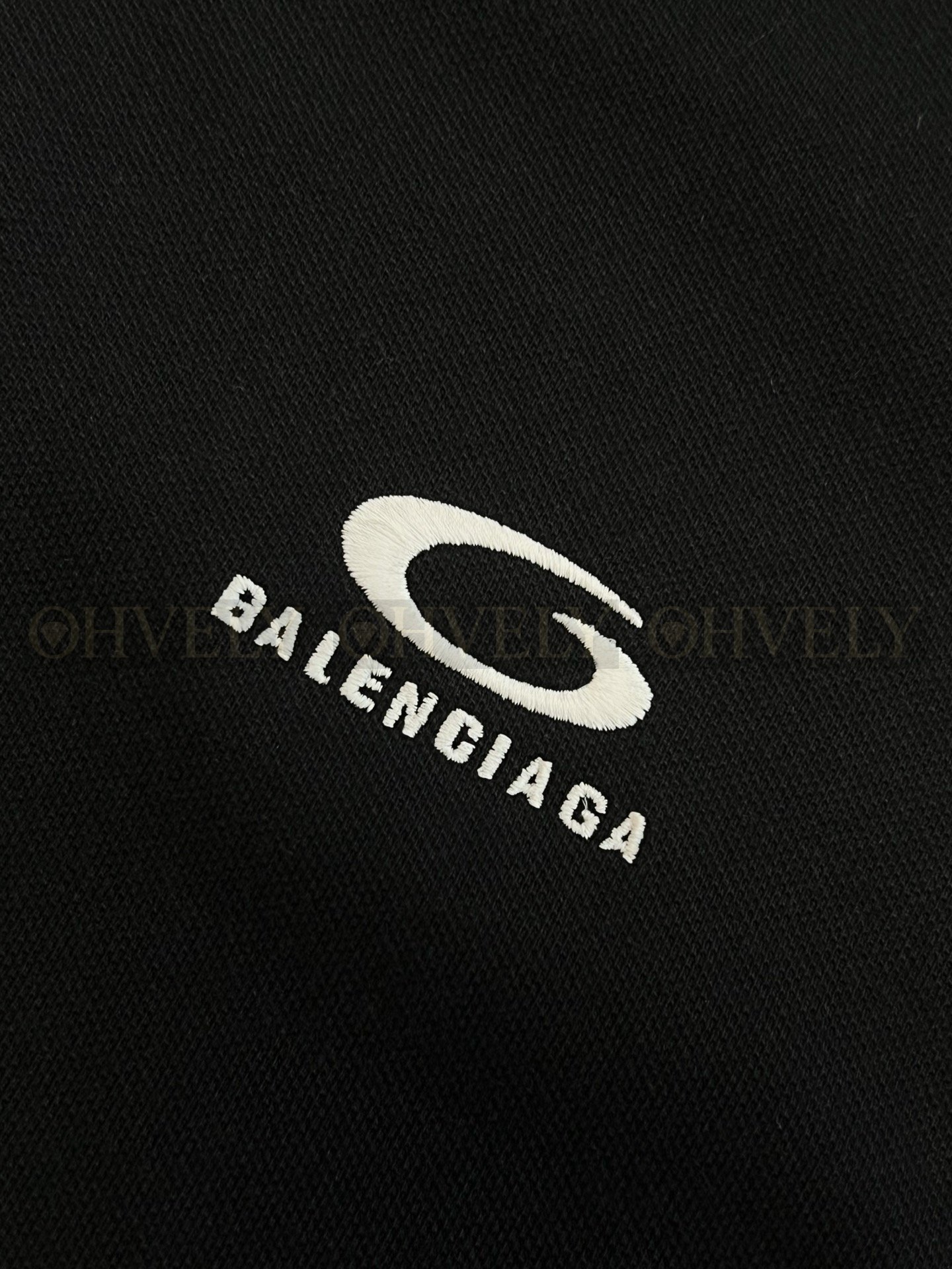 【 ZP버전 】발렌시아가 Balenciaga 유니티 로고 자수 반팔 폴로 셔츠 상품 썸네일