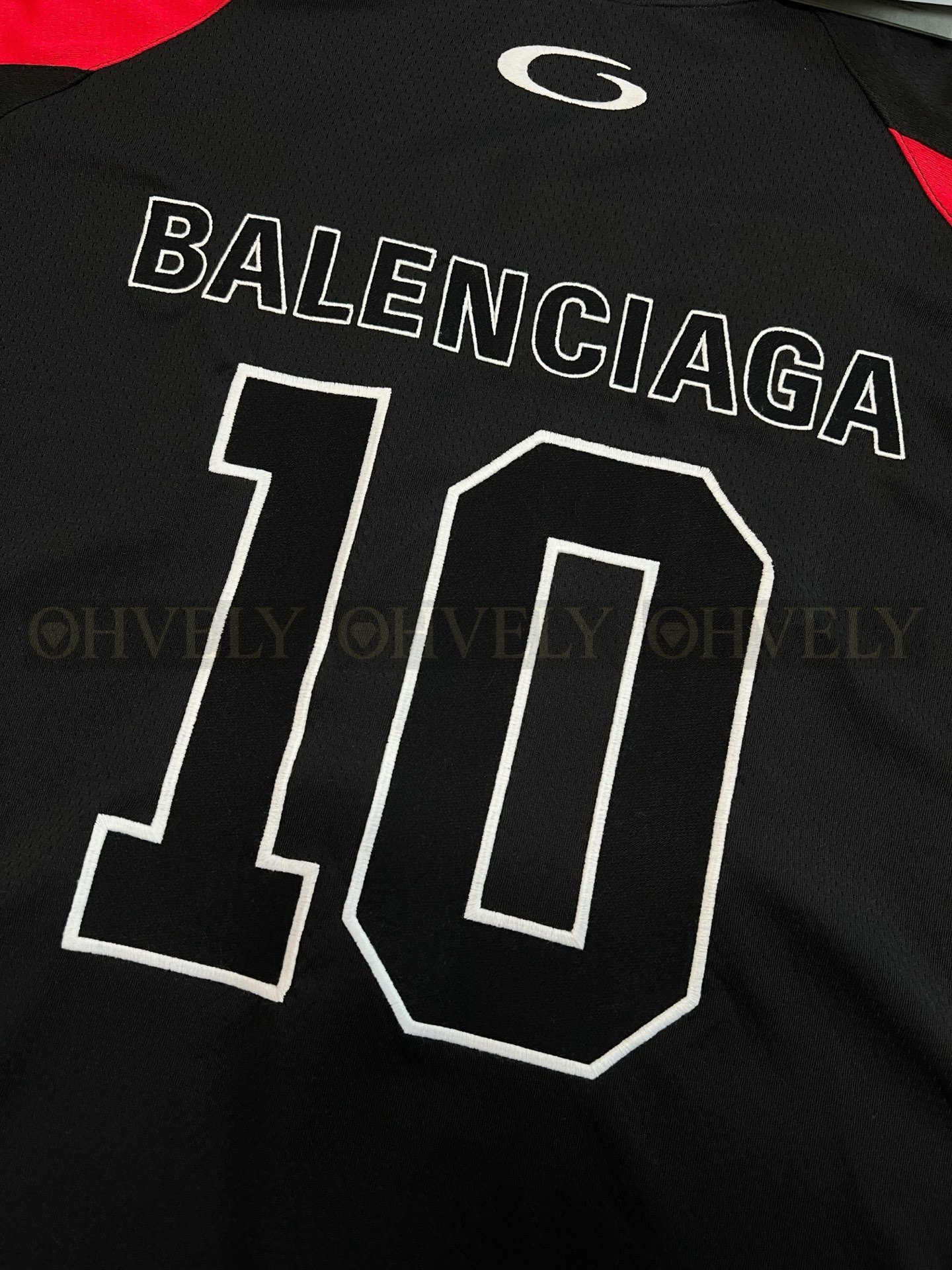 【 ZP버전 】발렌시아가 Balenciaga NBA 콜라보레이션 메쉬 로고 저지 세트 블랙 상품 썸네일